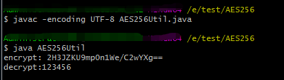 Java使用AES-256加密「建议收藏」