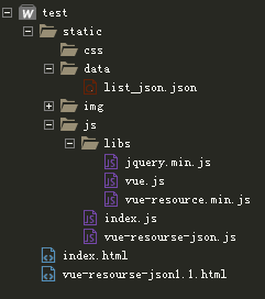 vue json.parse_vue获取json数据并展示