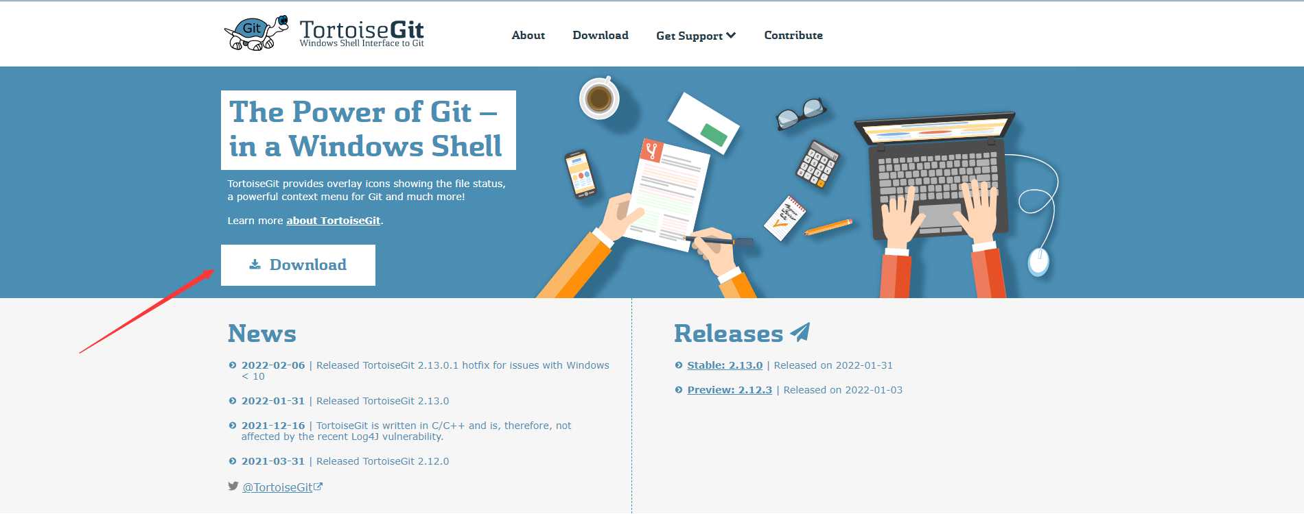 Git基础——TortoiseGit的安装和配置「终于解决」