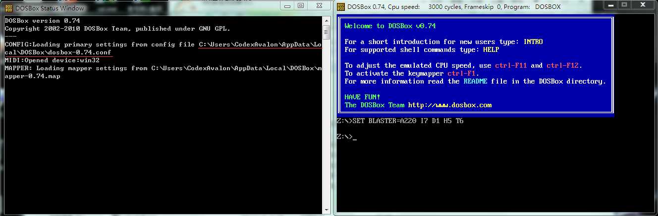 汇编学习 安装DOSBOX及debug.exe教程