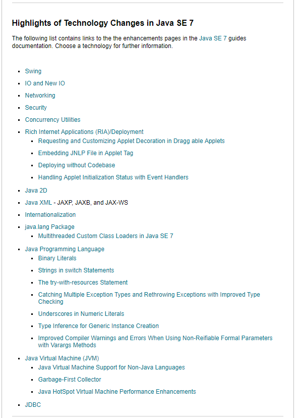 JDK7 新特性_有jdk17还要下jdk8吗