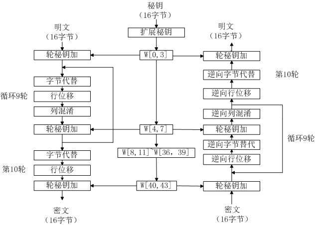 AES加密算法（带示例）[亲测有效]