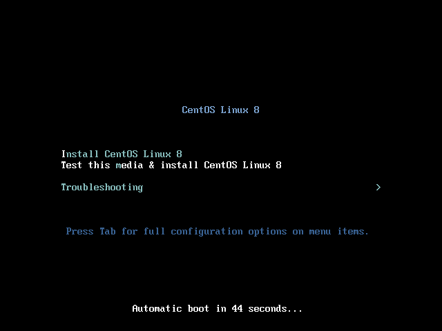 centos8安装完成后重启又回到安装界面_安装教程