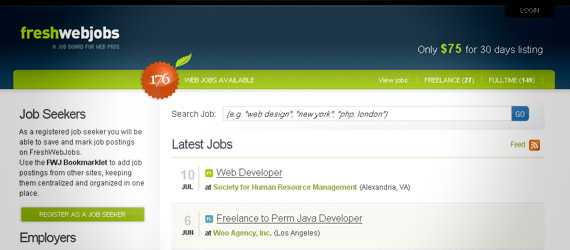 fresh-web-jobs-freelance-job-board