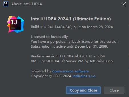 idea激活码2024.1.1(java神器！全网唯一，idea激活码2024最新！mac idea2024.1 快速激活到2099年！)