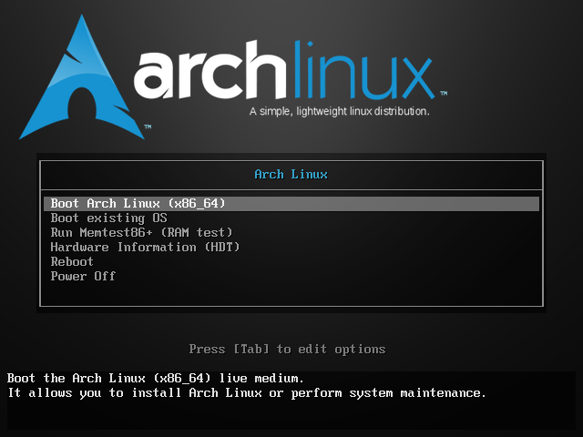 【系统篇】Archlinux系统安装