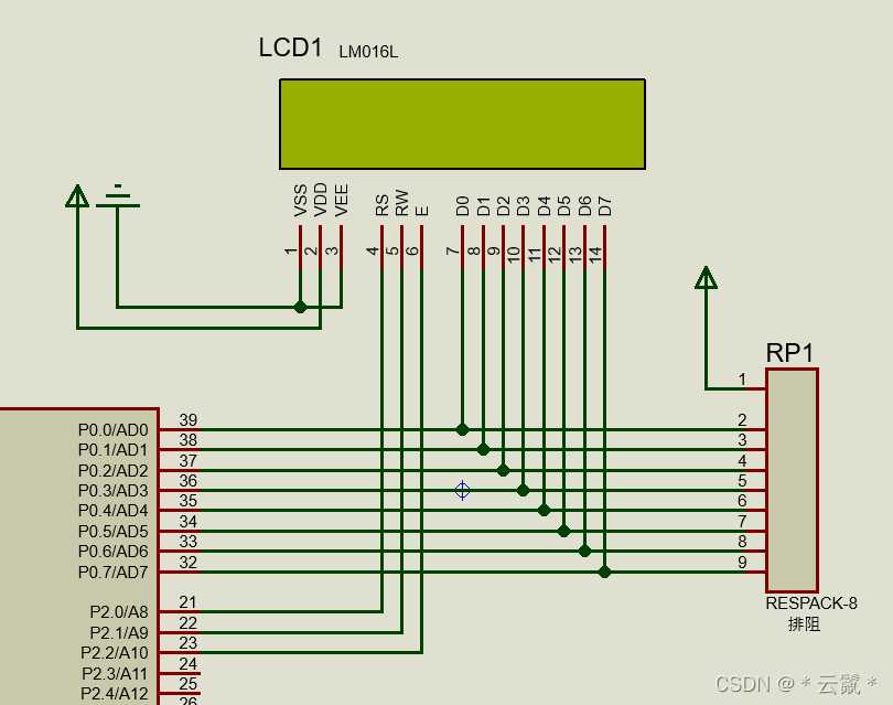 LCD1602液晶显示屏的字符显示[亲测有效]