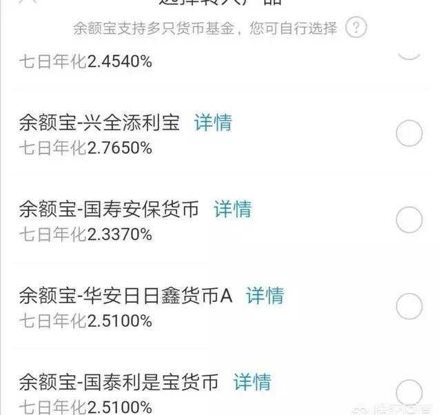 余额宝放10万元，一年收益大概有多少钱？