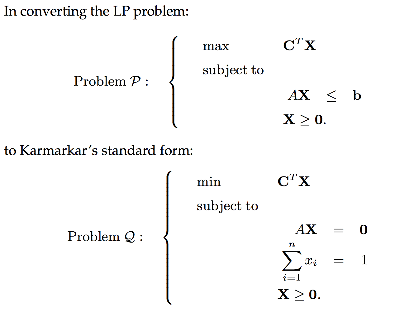 线性规划中的单纯形法与内点法（原理、步骤以及matlab实现）（四）