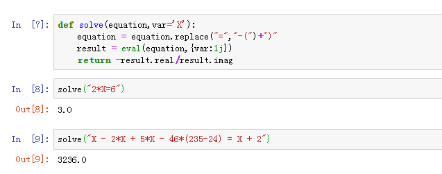 python解一元一次方程组_python求解方程组