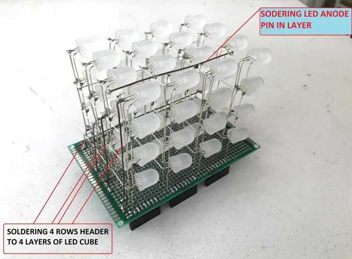 rgb光立方制作教程_led立方体