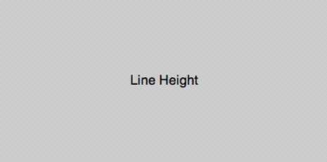 line height demo