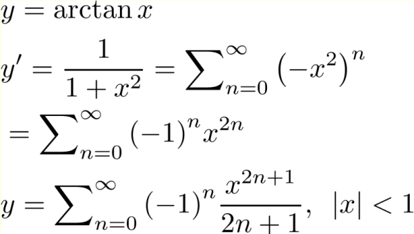 arctanx展开成x的幂函数_arctan(-√3/3)