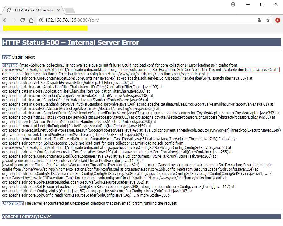 HTTP Status 500 – Internal Server Error 的解决办法[亲测有效]