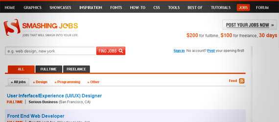 smashing-jobs-freelance-job-board