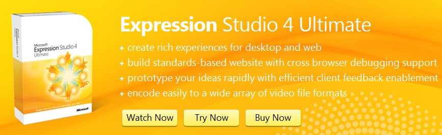 Expression Studio 4正式版发布[通俗易懂]