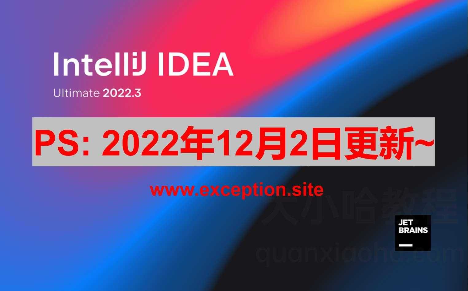 IDEA 2022.3 激活成功教程激活教程