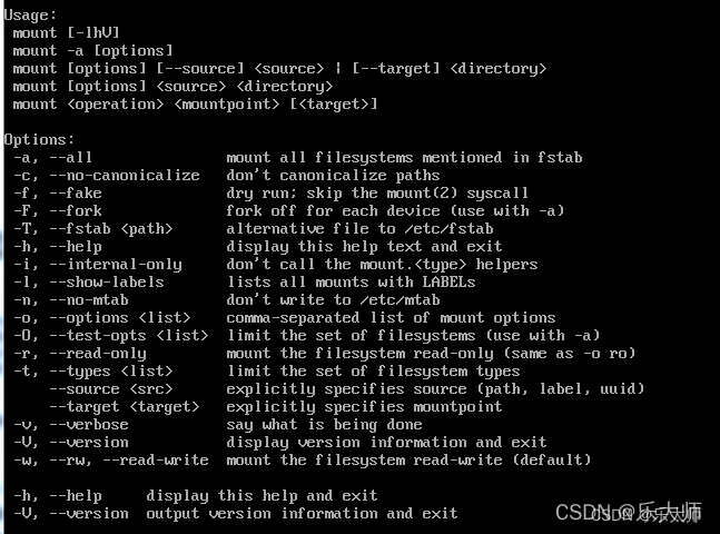 Linux命令详解（9）-mount命令[通俗易懂]