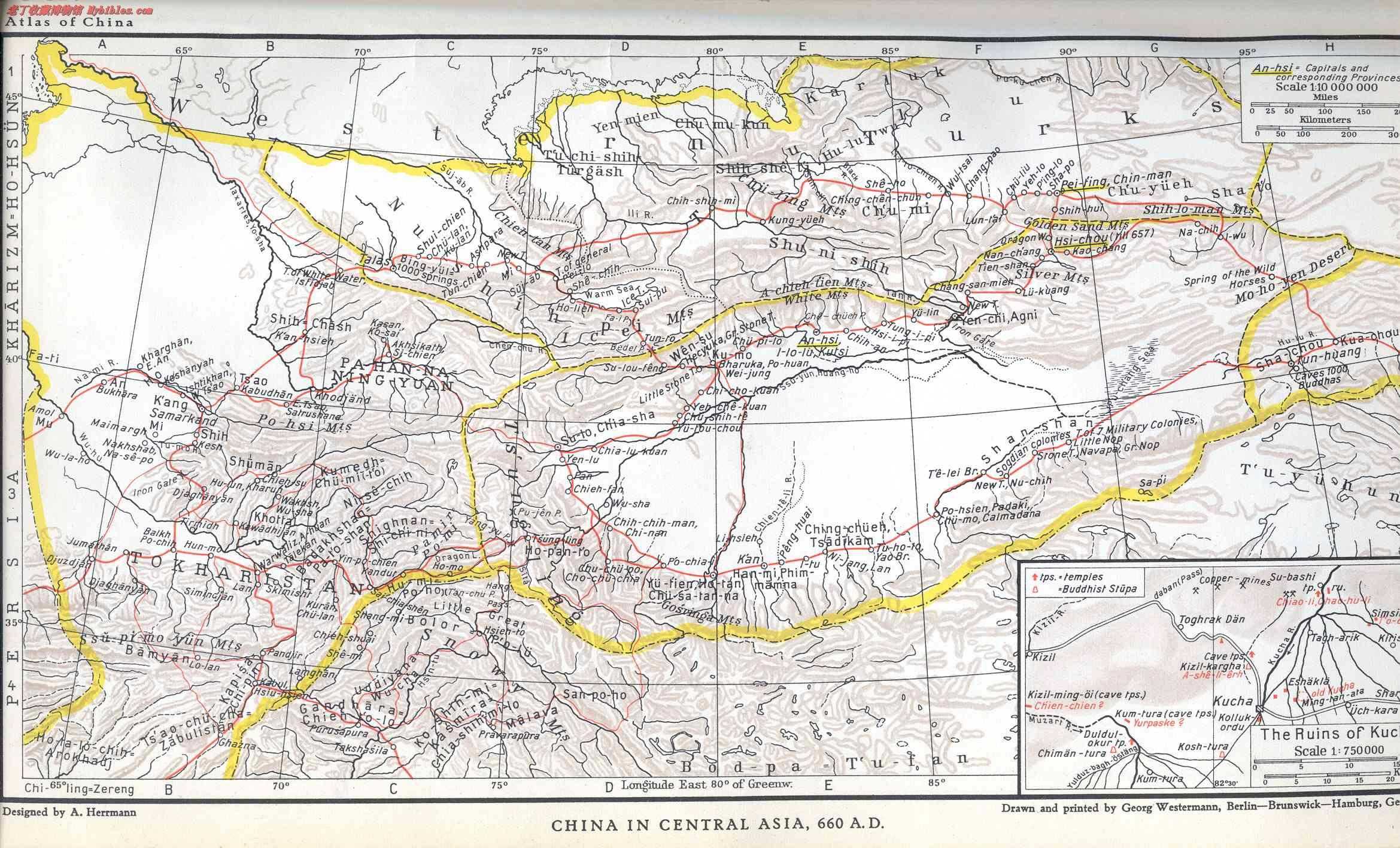唐朝疆域开拓地图，疆域达到极盛时期
