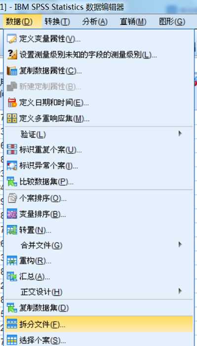 怎么把一个文件拆分成多个，同时分析？（SPSS：拆分文件）[通俗易懂]