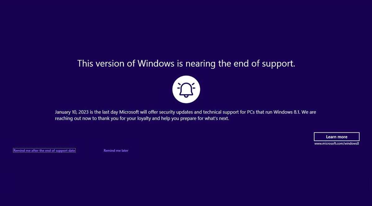 微软不支持win10了吗_windows8.1更新有必要吗