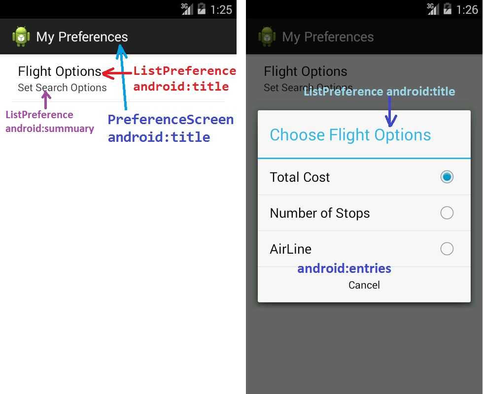 Pro Android学习笔记（五七）：Preferences（1）：ListPreference