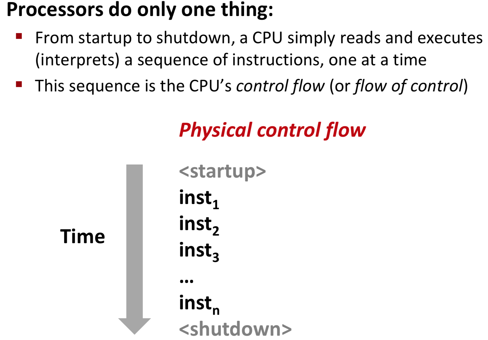 CMU 15-213 Introduction to Computer Systems学习笔记(13) Exceptional Control Flow: Exceptions and Process[通俗易懂]