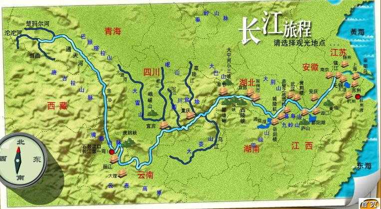 黄河与长江流域图_长江的图片 黄河水系图[通俗易懂]