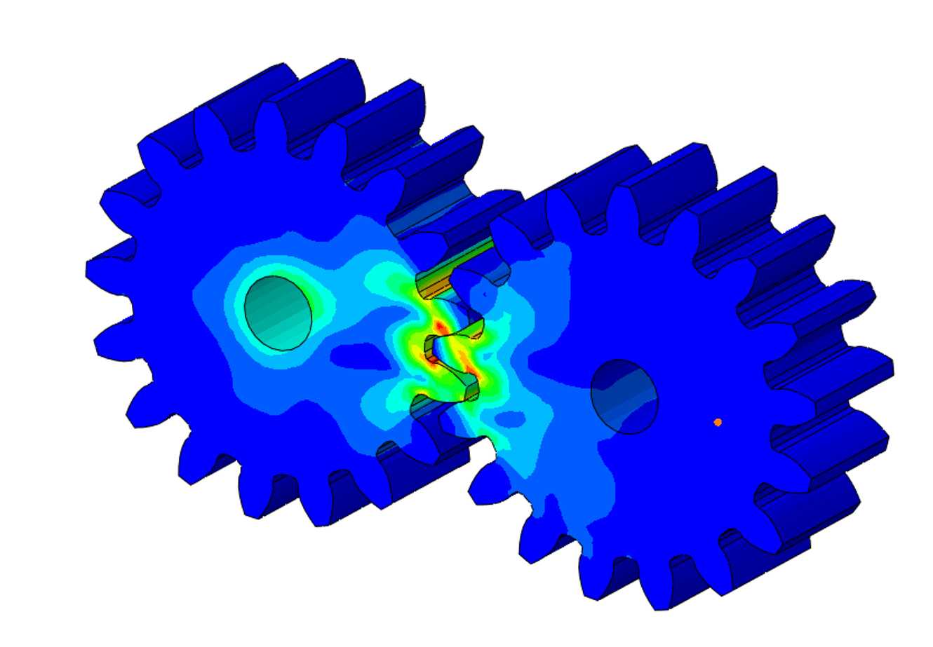 abaqus 齿轮分析_齿轮接触有限元分析