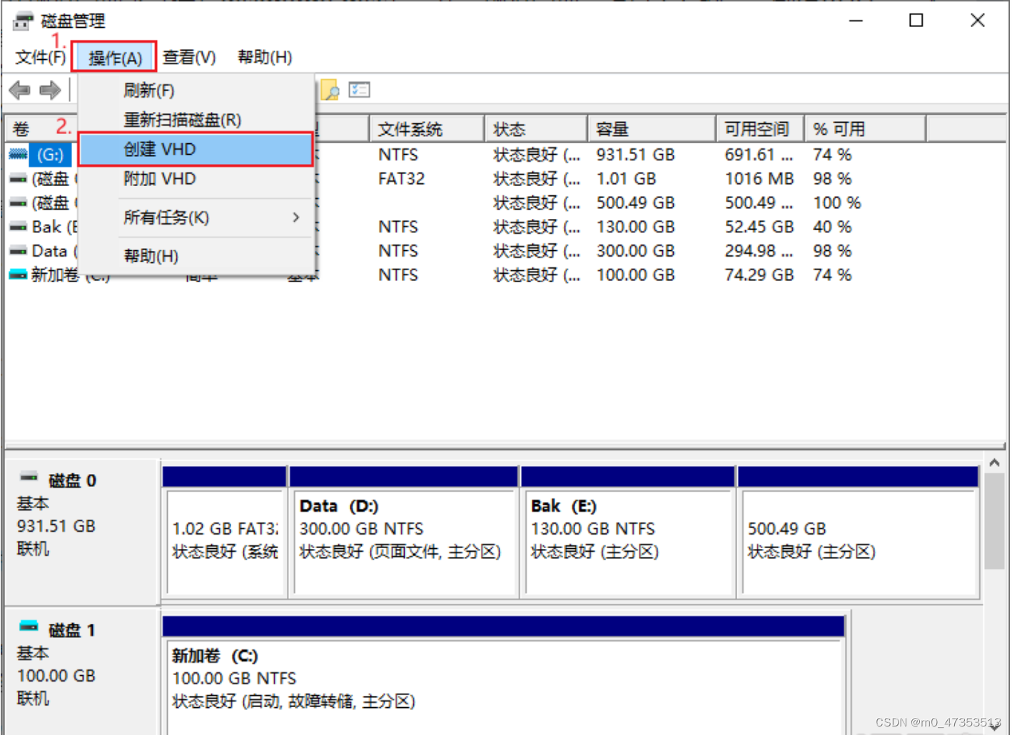 VHD、VHDX_创建vhd什么意思