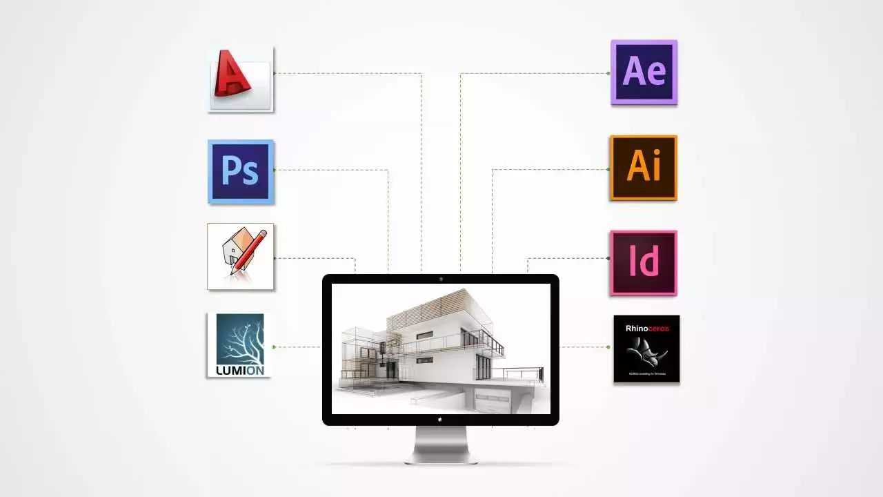 设计师经常用的软件_建筑设计常用软件[通俗易懂]