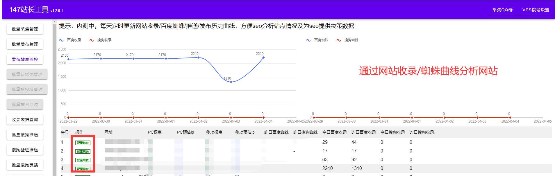 网站收录，批量蜘蛛日志分析工具「建议收藏」