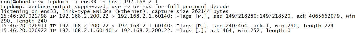 网络分析工具-tcpdump