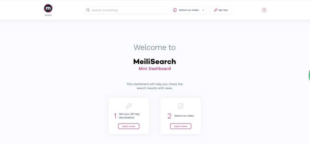 轻量美丽的搜索引擎——MeiliSearch