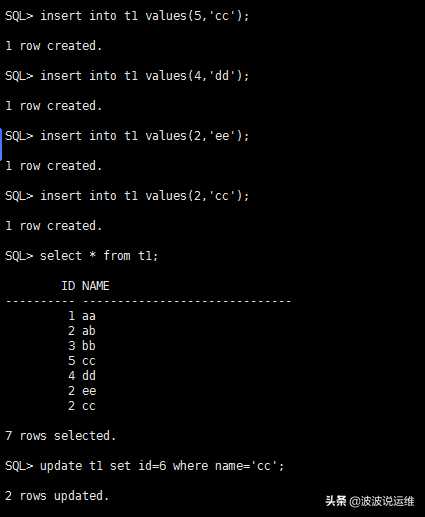 Oracle实验--如何通过undo块查看事务信息？[亲测有效]