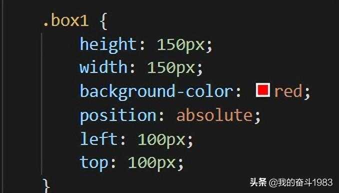 html/css中相对定位relative和绝对定位absolute的用法