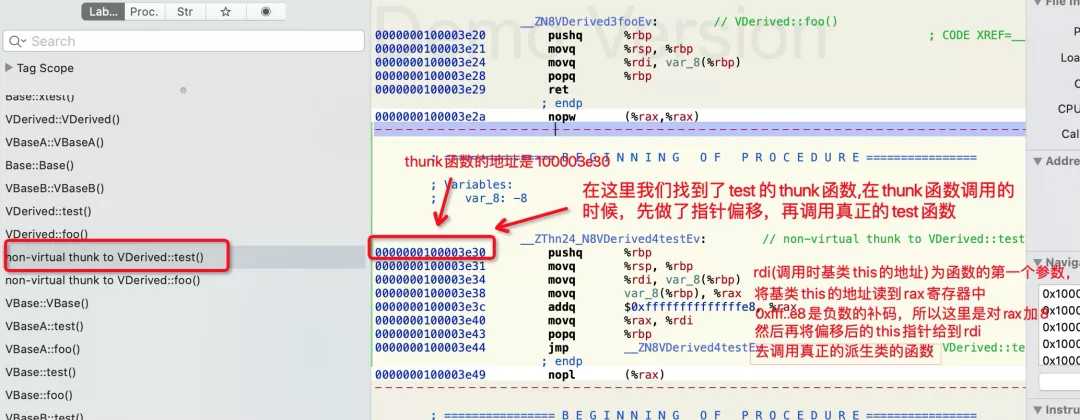 「现代C++设计魅力」虚函数继承-thunk技术初探