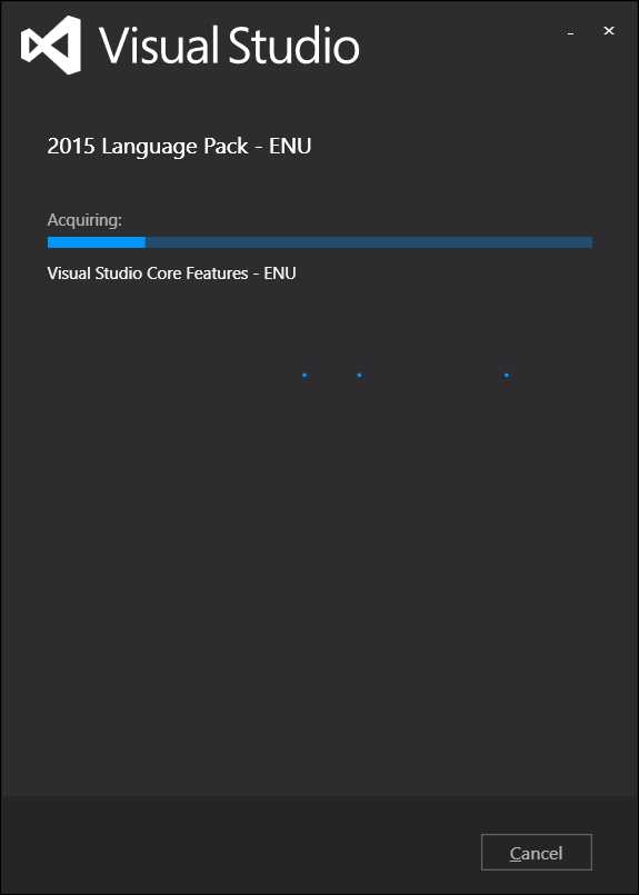 Microsoft Visual Studio2015切换语言---下载离线语言包「终于解决」