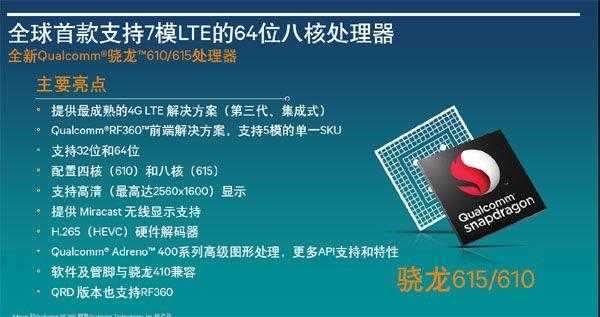 入门机也强悍：高通最新64位系列处理器详解[通俗易懂]