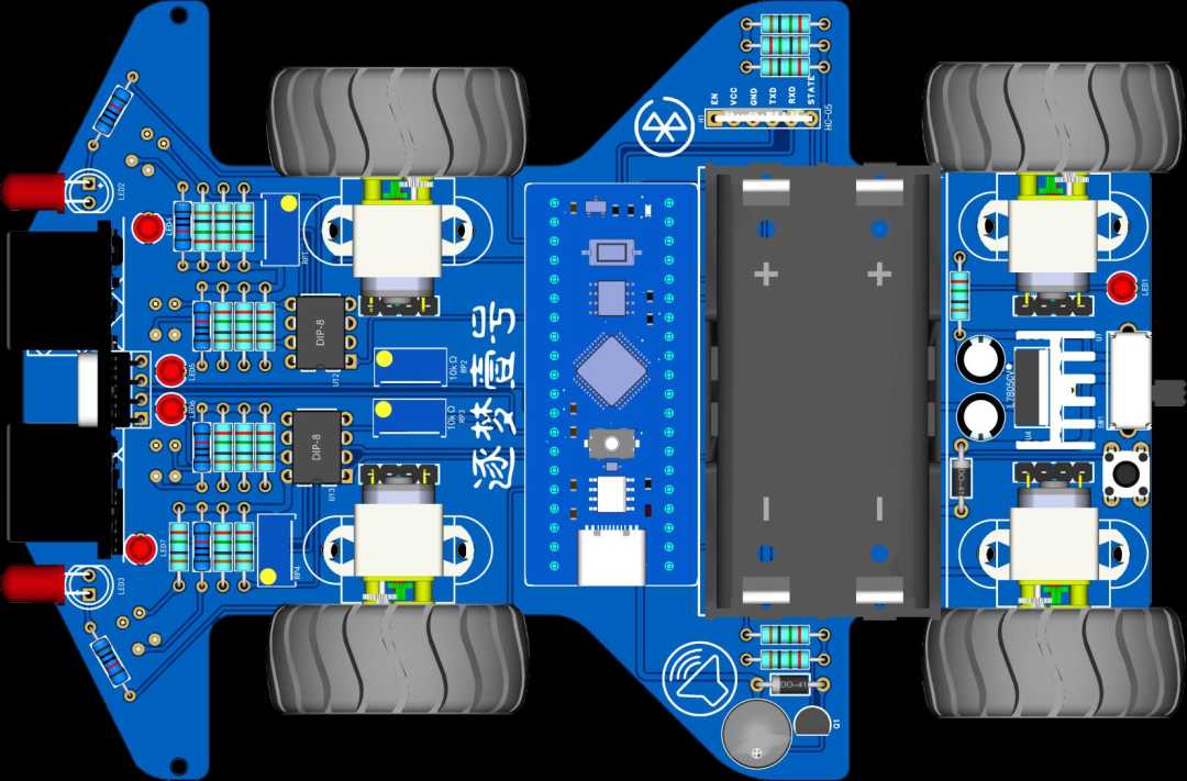 用10元钱的单片机自制「蓝牙遥控小车」「建议收藏」