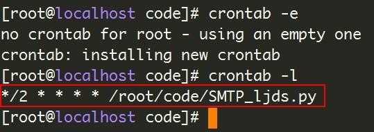 「python」Python+Crontab自动定时发邮件「建议收藏」