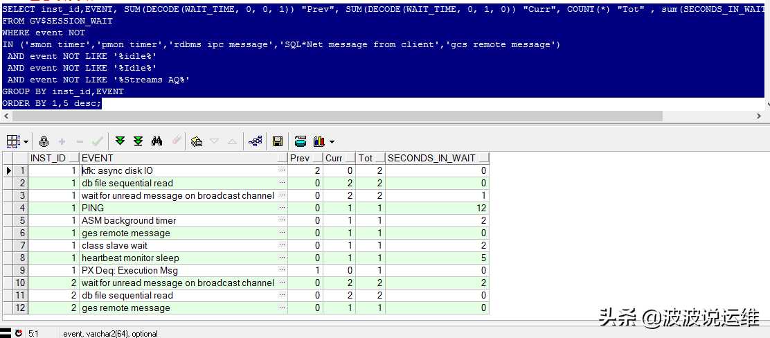 详解Oracle数据库等待事件--kfk: async disk IO[通俗易懂]