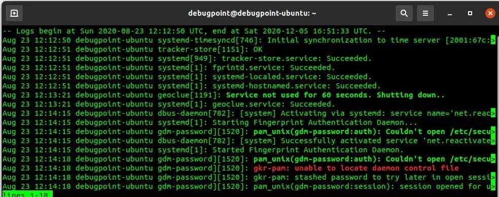 如何使用 journalctl 查看和分析 systemd 日志（附实例）「终于解决」