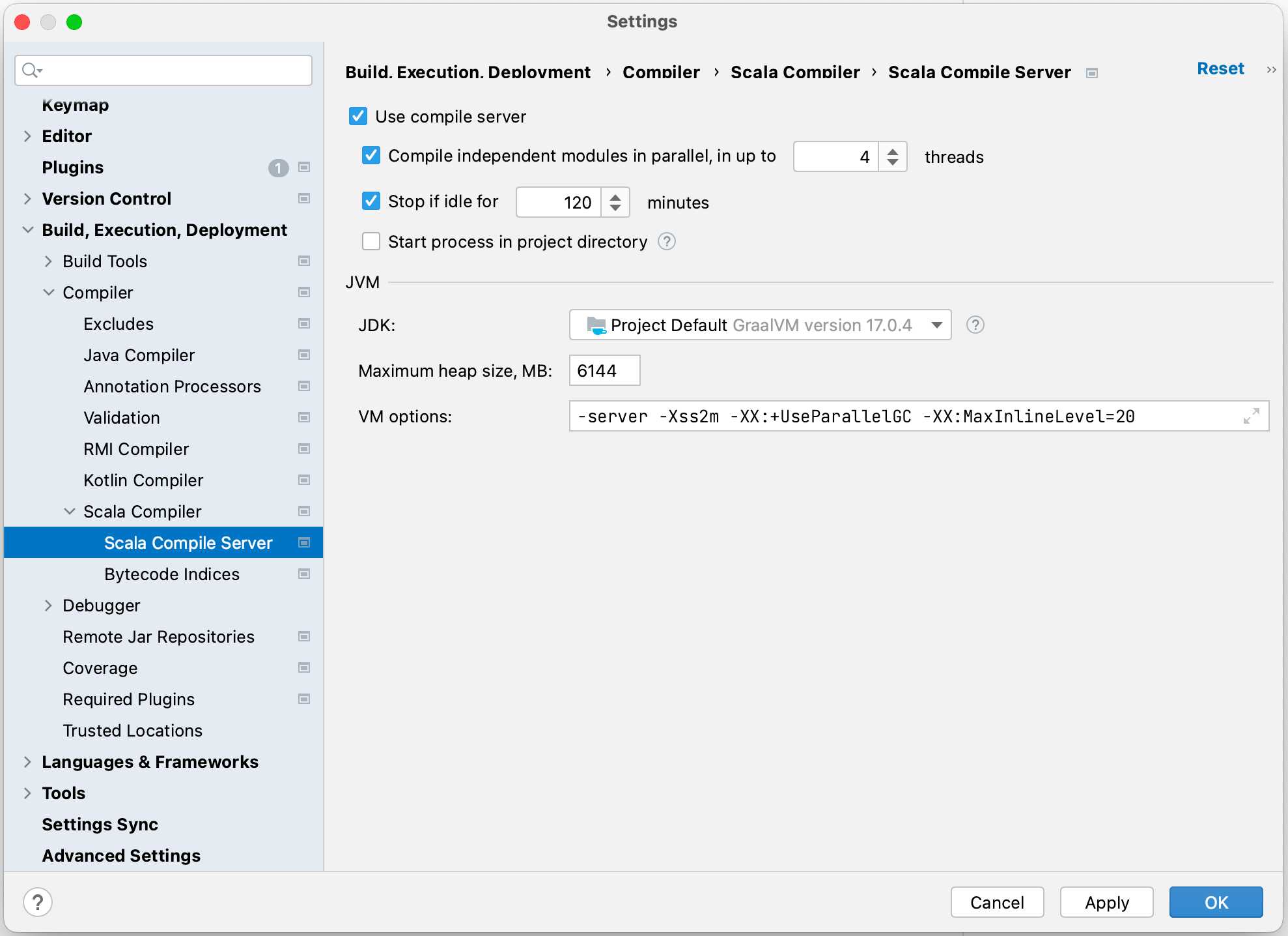 【使用者手册】手动改善IntelliJ IDEA和Scala插件性能[亲测有效]