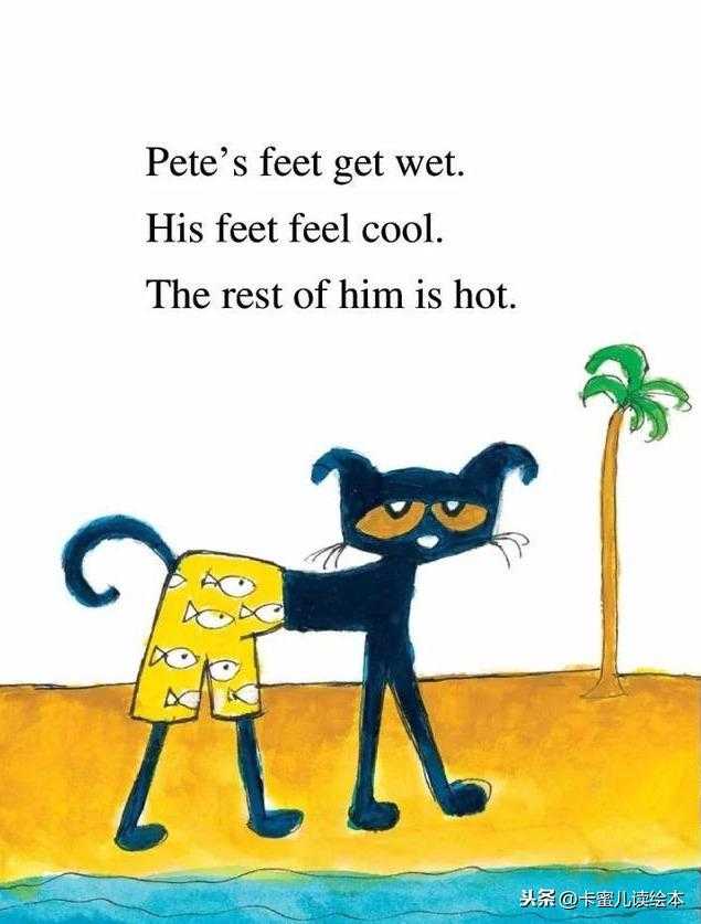 英文有声绘本《Pete at the beach》皮特在海边