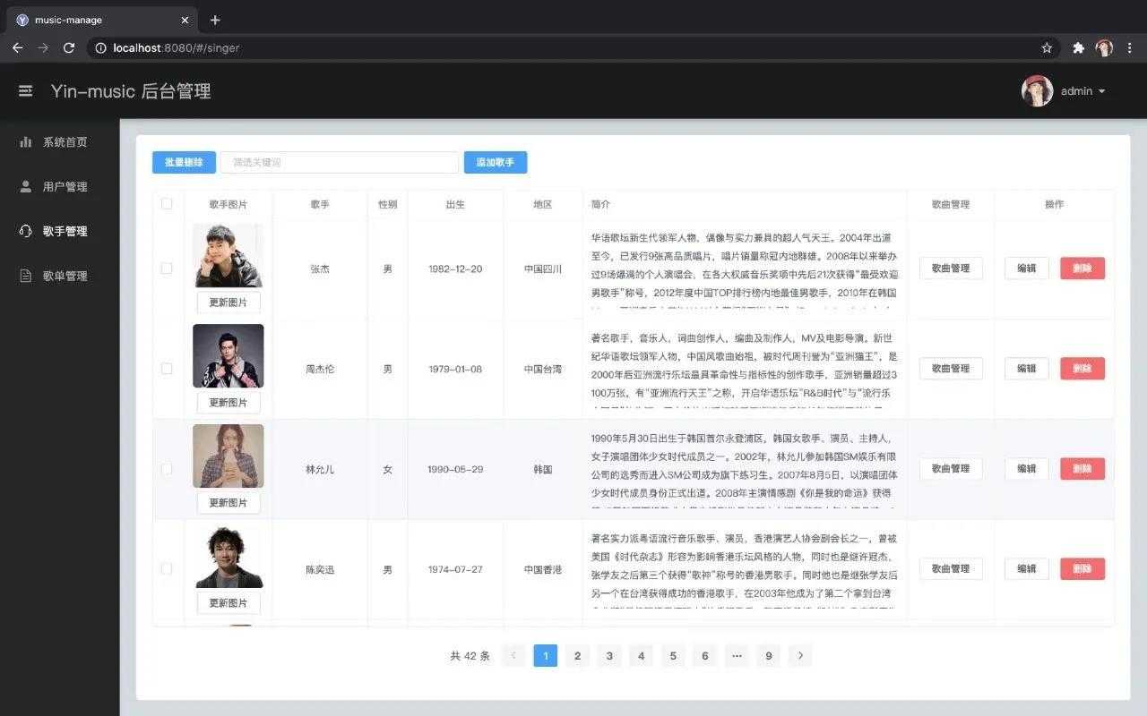 真流弊，Spring Boot + MyBatis + Vue 实现的音乐网站[通俗易懂]