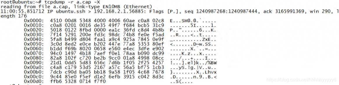 网络分析工具-tcpdump