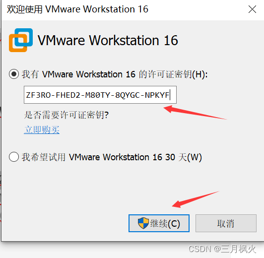 VMware16.1.2安装及各版本密钥 (https://mushiming.com/)  第10张