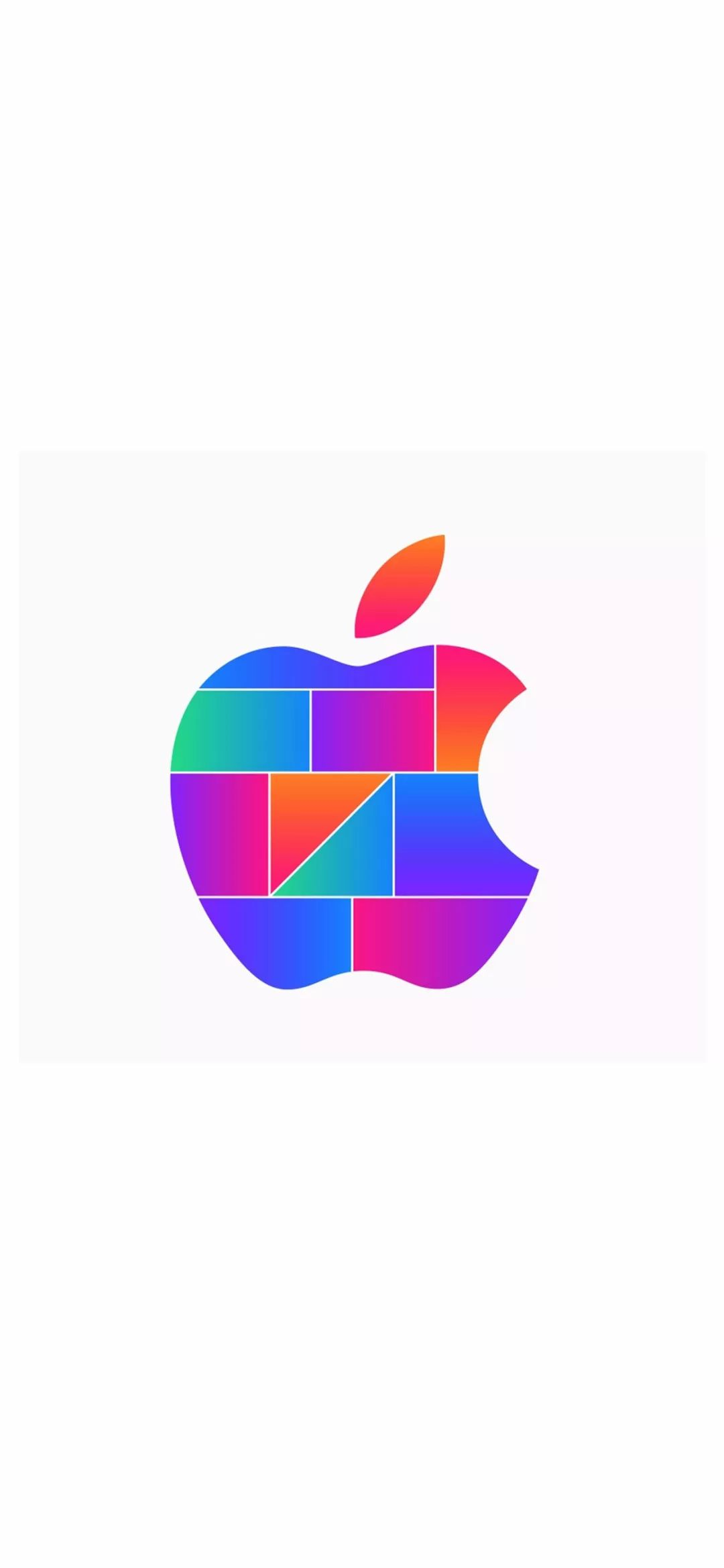 苹果logo原图_壁纸 | 新苹果 LOGO 壁纸 (https://mushiming.com/)  第5张
