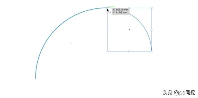 如何画螺旋线_手把手教你绘制黄金螺旋线，设计师作图好帮手，简单又实用 (https://mushiming.com/)  第8张